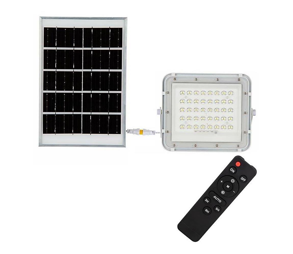  LED Vonkajší solárny reflektor LED/6W/3,2V IP65 4000K biela + DO 