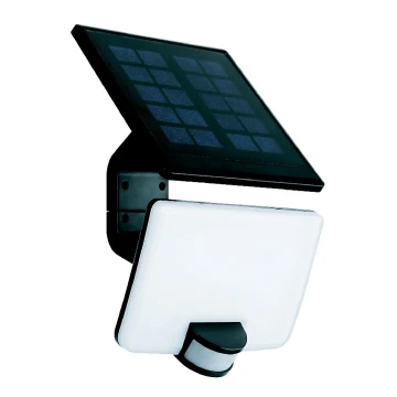 LED Vonkajší solárny reflektor so senzorom LED/10W/3,7V 4000K IP54 3000 mAh