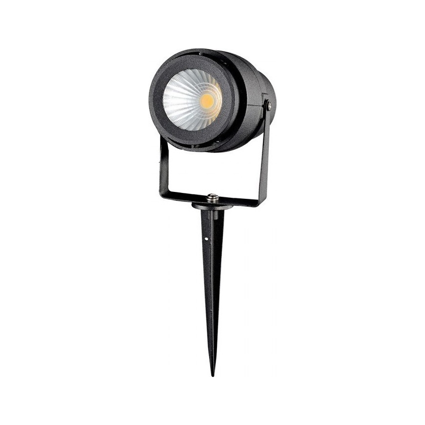 LED Vonkajšia lampa LED/12W/100-240V IP65 čierna - zelené svetlo