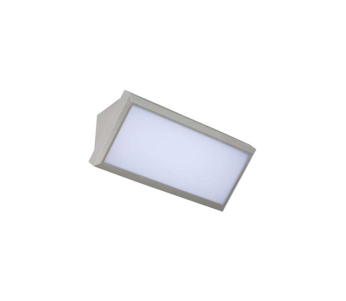  LED Vonkajšie nástenné svietidlo LED/12W/230V 3000K IP65 šedá 