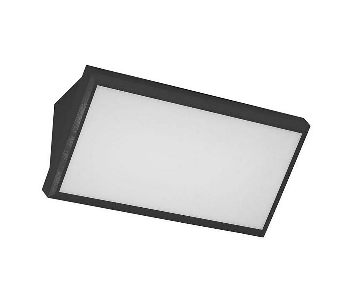  LED Vonkajšie nástenné svietidlo LED/12W/230V 6400K IP65 čierna 