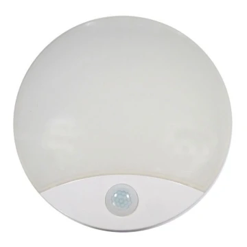 LED Vonkajšie stropné svietidlo so senzorom LED/15W/230V IP44