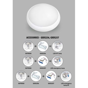 LED Stmievateľné vonkajšie stropné svietidlo STROPY LED/12W/15W/18W/22W/230V 3000/4000/6000K IP65