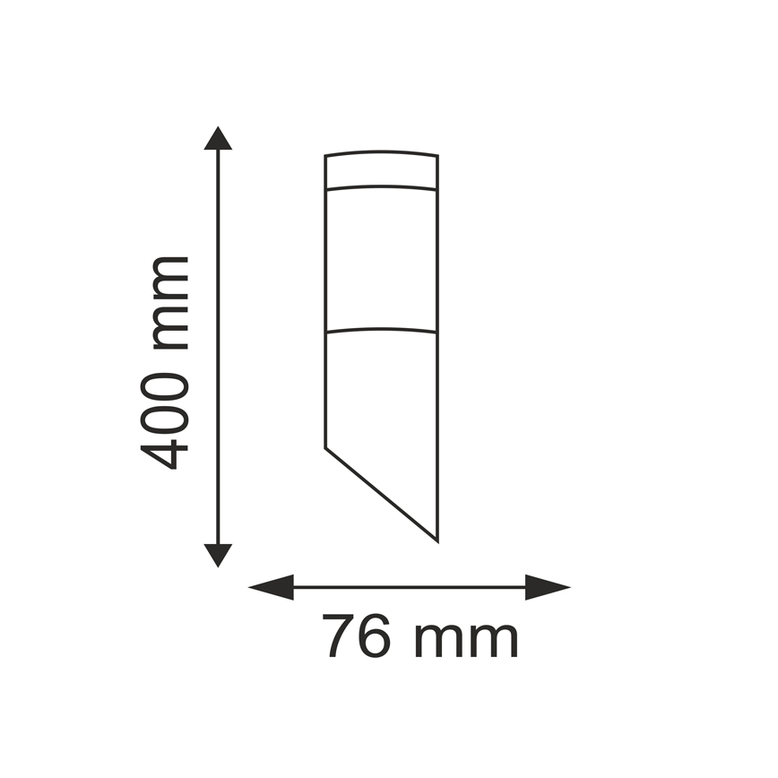 LED Vonkajšie svietidlo LIVIA 1xE27/6W/230V IP44