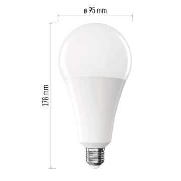 LED Žiarovka A95 E27/28W/230V 2700K