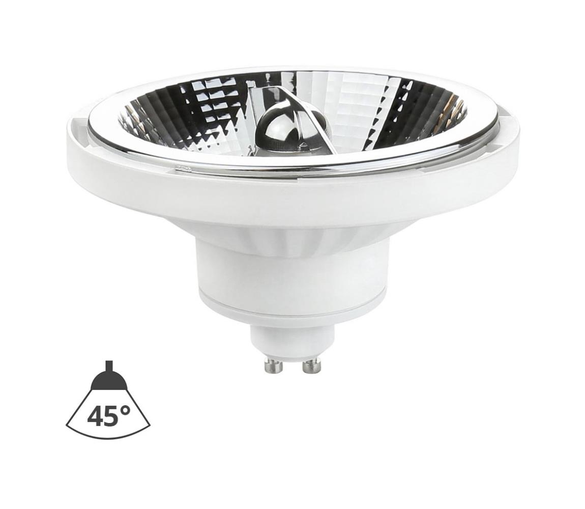  LED Žiarovka AR111 GU10/12W/230V 4000K 45° biela 