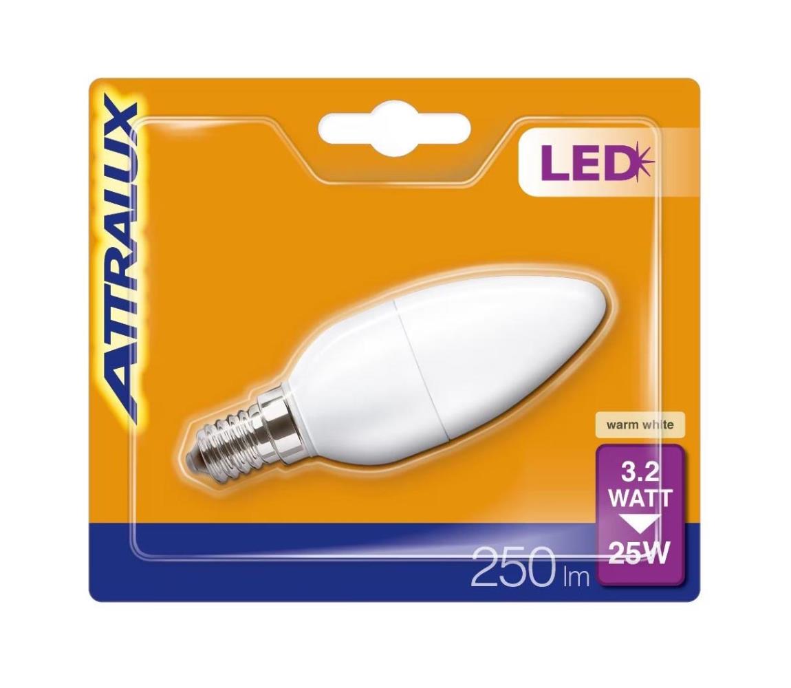 Attralux LED Žiarovka B35 E14/3,2W/230V 2700K - Attralux 