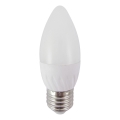 LED Žiarovka C35 E27/6W/230V 2700K