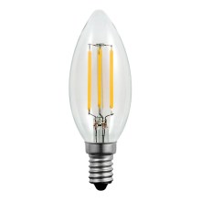 LED Žiarovka C37 E14/4W/230V 3000K
