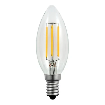 LED Žiarovka C37 E14/4W/230V 3000K