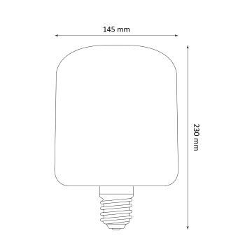 LED Žiarovka DECO VINTAGE E27/4W/230V 1800K