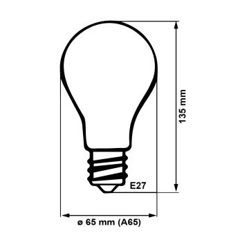 LED Žiarovka E27/18W/230V 6500K