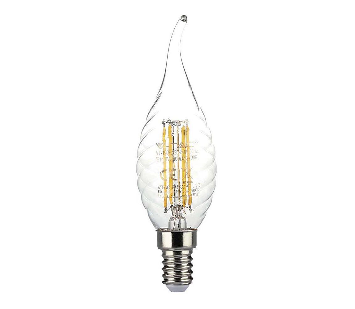  LED Žiarovka FILAMENT E14/4W/230V 3000K 