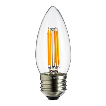 LED Žiarovka FILAMENT E27/4W/230V 2700K