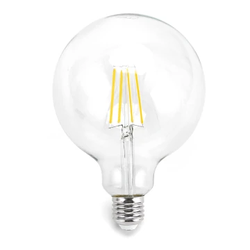 LED Žiarovka FILAMENT G125 E27/4W/230V 2700K - Aigostar