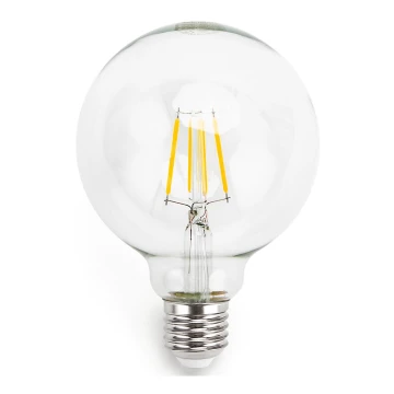 LED Žiarovka FILAMENT G95 E27/6W/230V 2700K - Aigostar