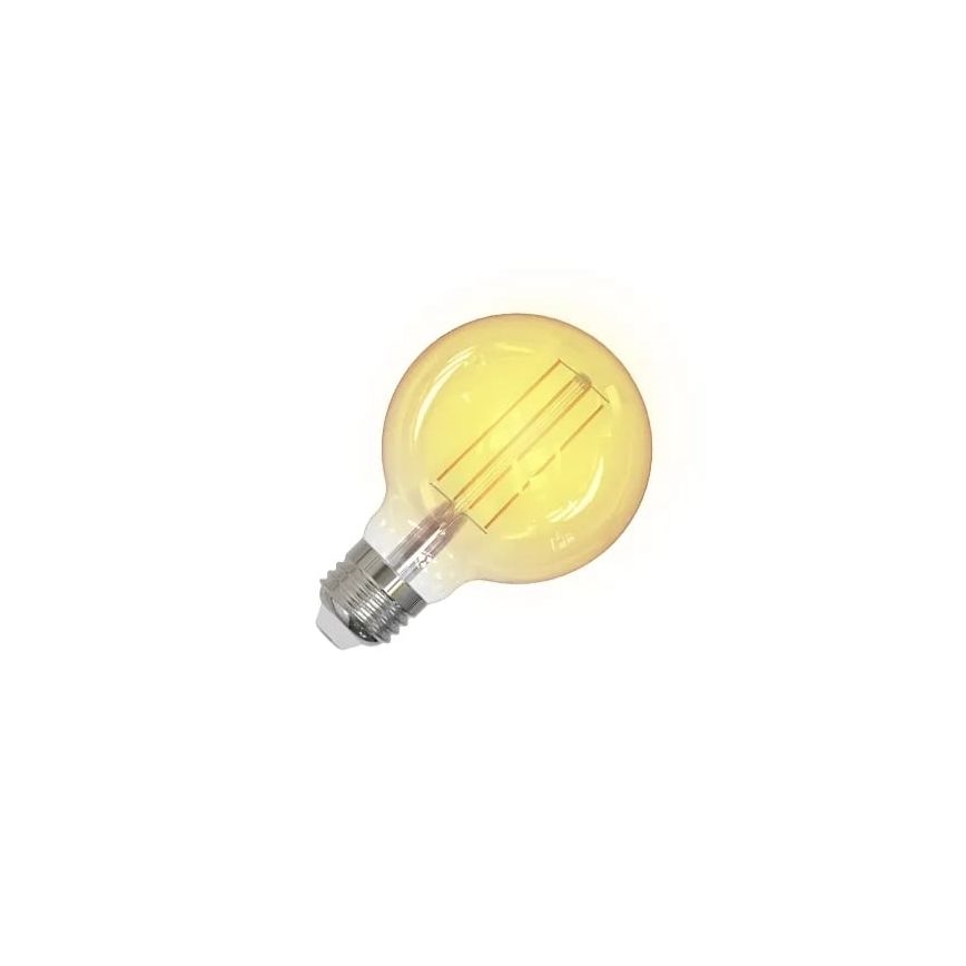 LED Žiarovka FILAMENT SLIM VINTAGE G80 E27/4,5W/230V 1800K