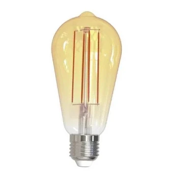 LED Žiarovka FILAMENT SLIM VINTAGE ST64 E27/4,5W/230V 1800K