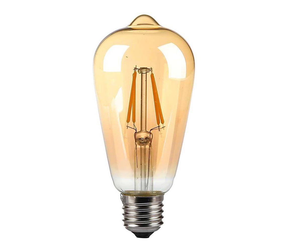  LED Žiarovka FILAMENT ST64 E27/4W/230V 2200K 