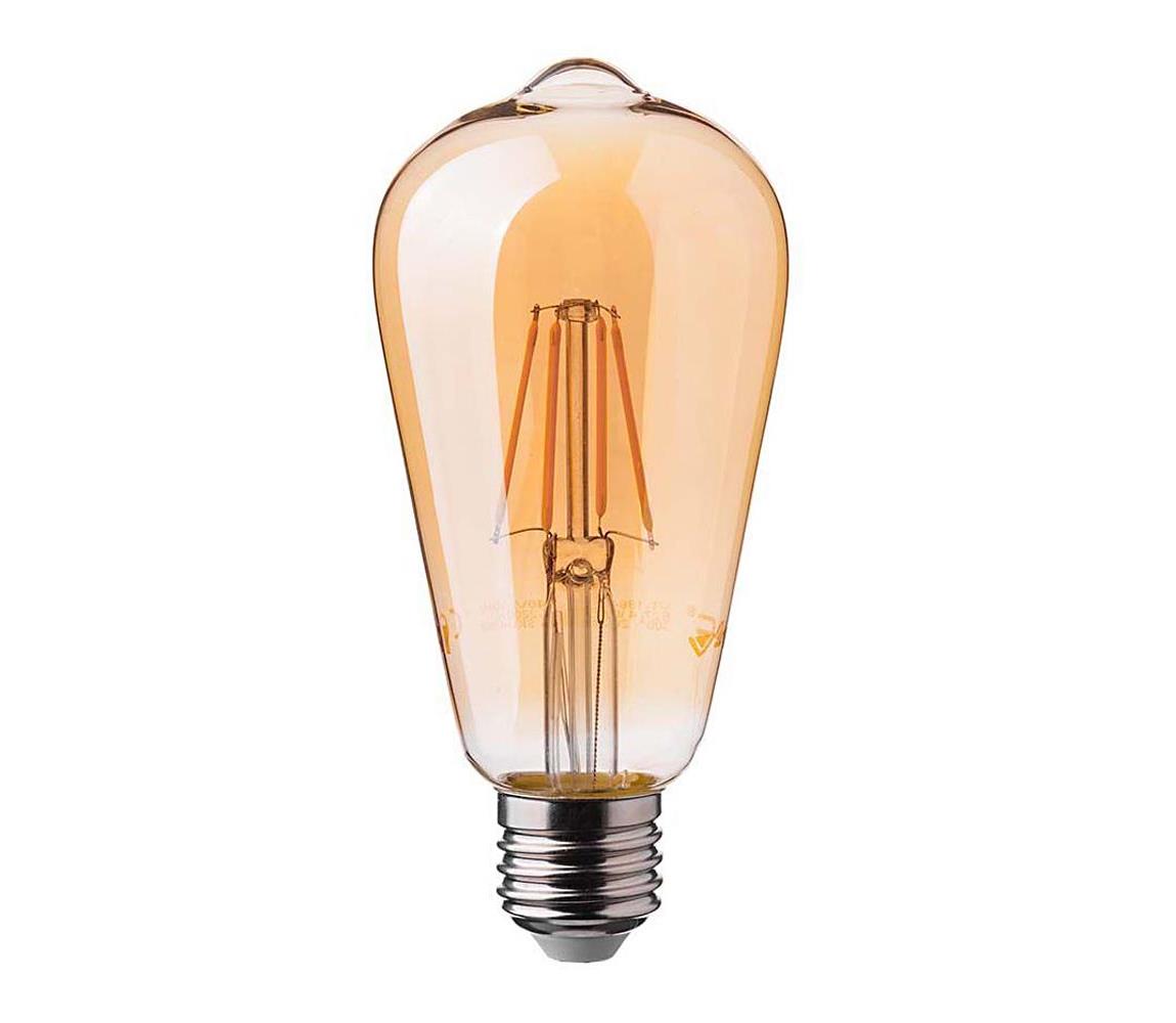  LED Žiarovka FILAMENT ST64 E27/6W/230V 2200K 