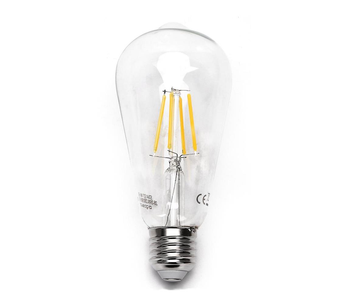  B.V. LED Žiarovka FILAMENT ST64 E27/6W/230V 2700K -  