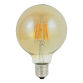 LED Žiarovka FILAMENT VINTAGE G95 E27/4W/230V 2000K