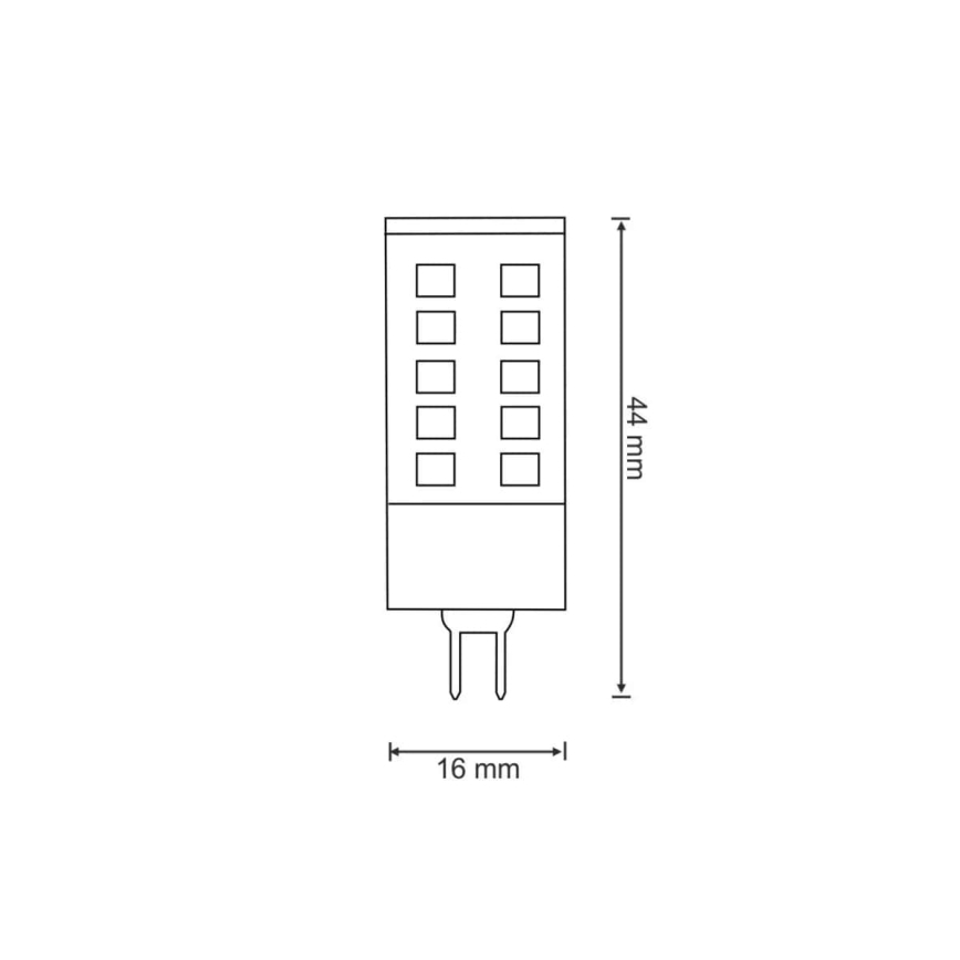 LED Žiarovka G4/3W/12V 6500K