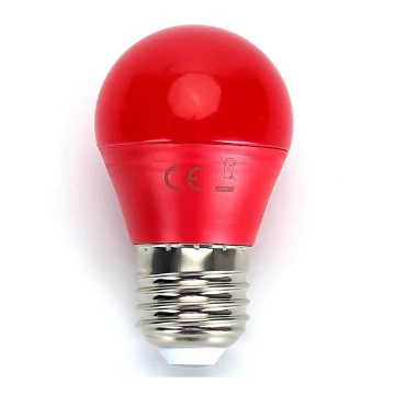 LED Žiarovka G45 E27/4W/230V červená - Aigostar