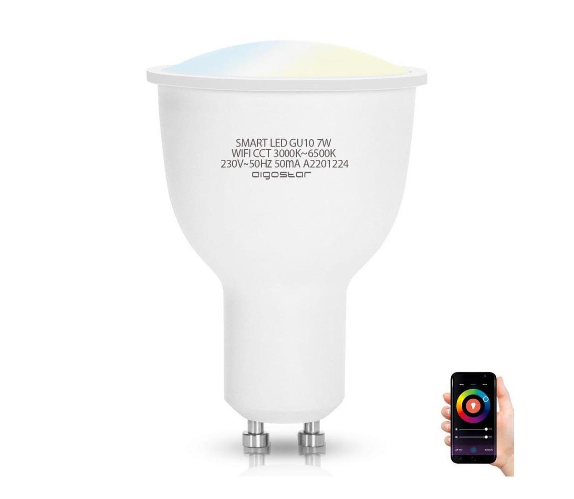  B.V. LED Žiarovka GU10/7W/230V 3000-6500K Wi-Fi -  