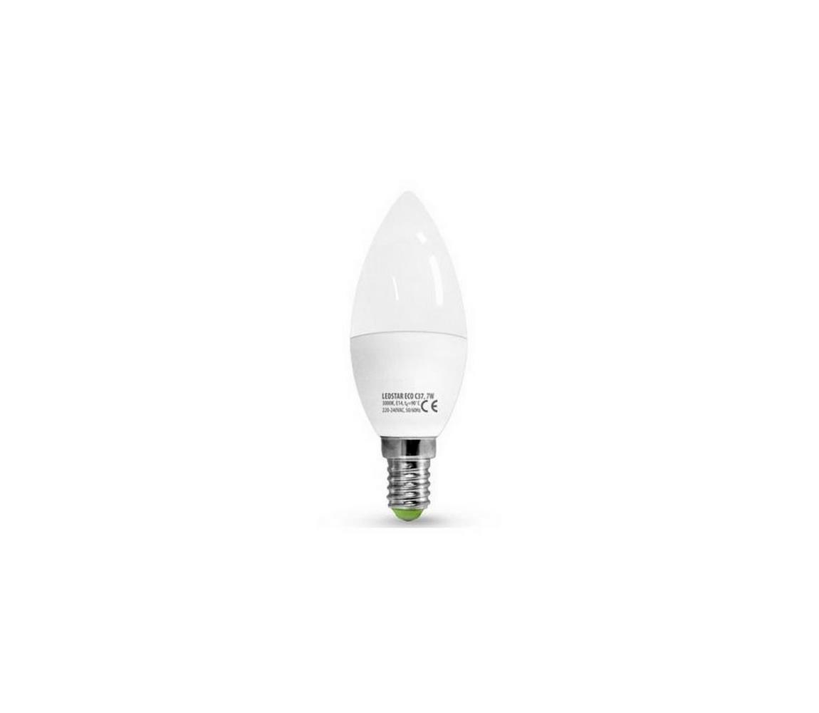  LED Žiarovka LEDSTAR C37 E14/7W/230V 3000K 