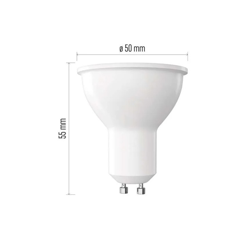 LED Žiarovka MR16 GU10/3W/230V 4000K Energetická trieda A