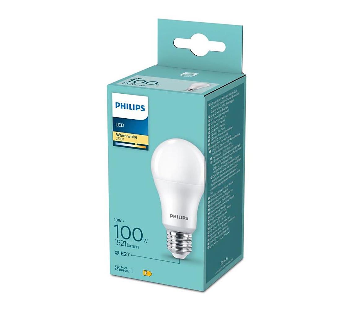 Philips LED Žiarovka Philips A60 E27/13W/230V 2700K 