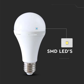 LED Žiarovka s núdzovým režimom A90 E27/15W/230V 4000K