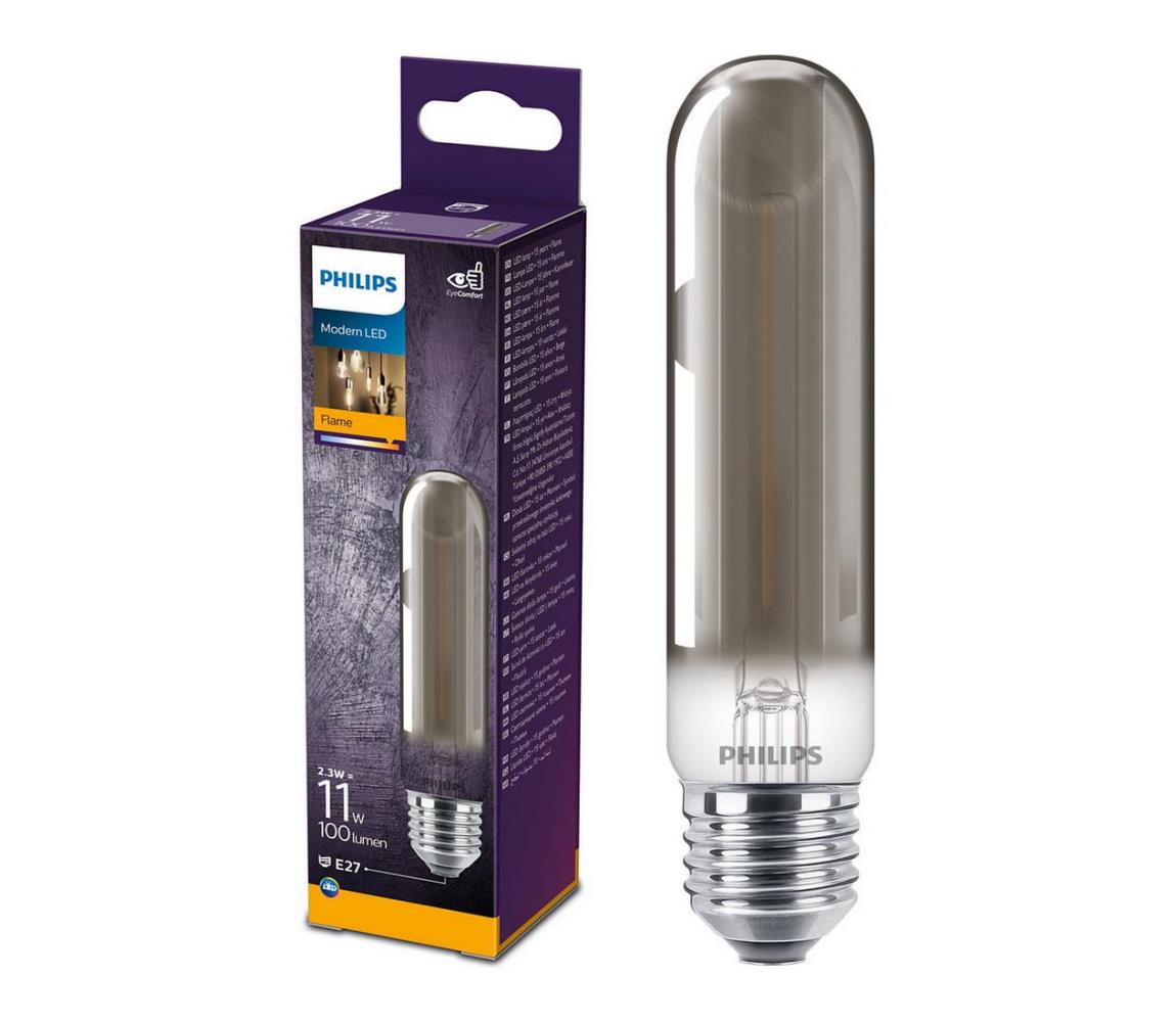 Philips LED Žiarovka SMOKY VINTAGE Philips T32 E27/2,3W/230V 1800K 