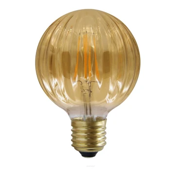 LED žiarovka VINTAGE AMBER E27/4W/230V G100 2700K