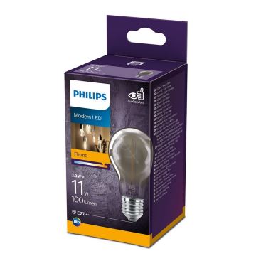LED Žiarovka VINTAGE Philips A60 E27/2,3W/230V 1800K