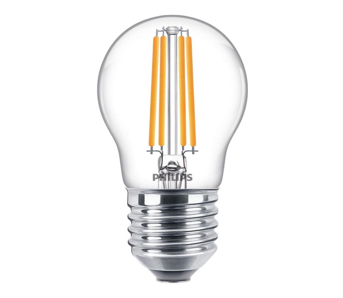 Obrázok Philips 8718699648800 LED žiarovky Classic 1x6,5W | E27 | 2700K