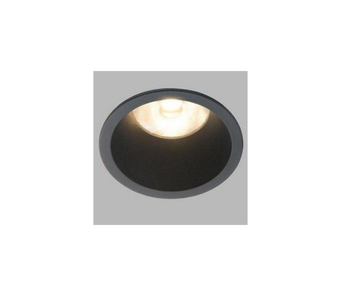 LED2 LED2 - LED Kúpeľňové podhľadové svietidlo RAY LED/10W/230V čierna IP44 