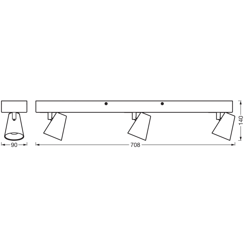 Ledvance - LED Bodové svietidlo DECOR NEPTUNE LED/26W/230V