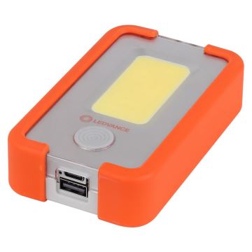 Ledvance - LED nabíjacia baterka s powerbankou FLASHLIGHT LED/4W/5V 3000mAh IPX2