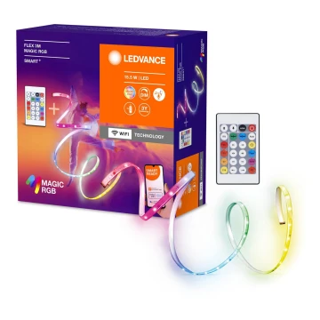 Ledvance - LED RGB Stmievateľný pásik SMART+ MAGIC FLEX 3m LED/15,5W/230V Wi-Fi + diaľkové ovládanie