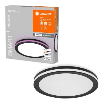 Ledvance - LED RGBW Stmievateľné stropné svietidlo SMART+ CIRCLE LED/28W/230V 3000-6500K Wi-Fi