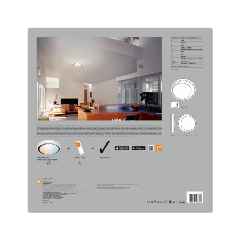 Ledvance - LED RGBW Stmievateľné svietidlo SMART+ KITE LED/18W/230V 3000K-6500K Wi-Fi