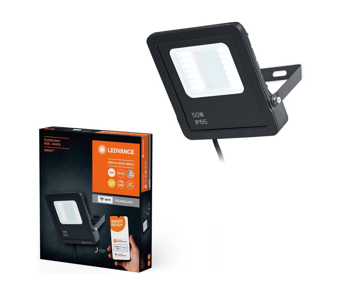 Ledvance Ledvance - LED RGBW Stmievateľný reflektor FLOODLIGHT LED/50W/230V IP65 Wi-Fi 