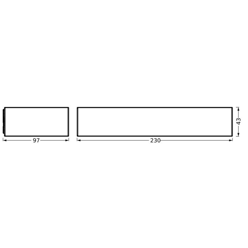 Ledvance - LED Solárne nástenné svietidlo so senzorom ENDURA SOLAR LED/6W/4,2V IP65