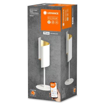 Ledvance - LED Stmievateľná stolná lampa SMART+ DECOR TWIST LED/12W/230V 3000-6500K Wi-Fi biela