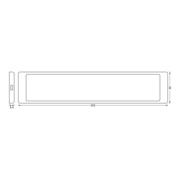 Ledvance - LED Stmievateľné podlinkové svietidlo  SMART+ UNDERCABINET LED/12W/230V 2700-6500K Wi-Fi