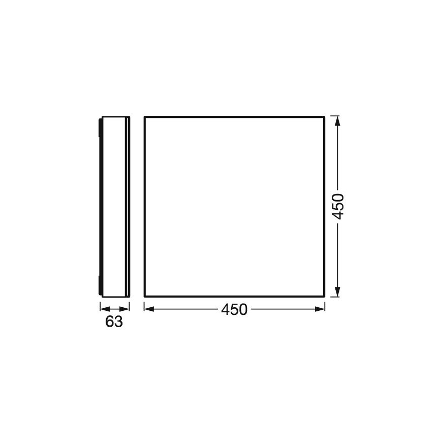 Ledvance -LED Stmievateľné stropné svietidlo SMART+ FRAMELESS LED/24,5W/230V 3000-6500K Wi-Fi