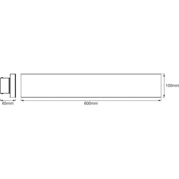 Ledvance - LED Stmievateľné  svietidlo SMART+ FRAMELESS LED/28W/230V 3000K-6500K Wi-Fi