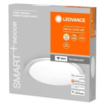 Ledvance - LED Stmievateľné stropné svietidlo SMART+ SPARKLE LED/24W/230V 3000-6500K Wi-Fi